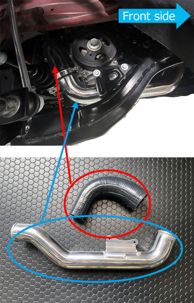HKS Intercooler Piping Kit for Toyota GR Yaris Gen 1 and Gen 2 - 13002-AT002 - manufacturer reference image
