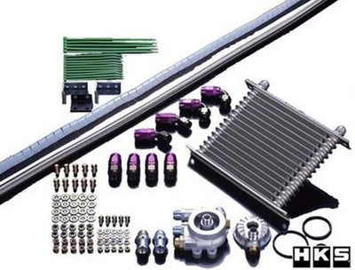 HKS R-Type Universal Oil Cooler Kit 15-Row 15002-AK002