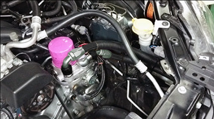 HKS S-Type Black Silver Oil Cooler Kit for Toyota GT86 Subaru BRZ - 15004-AT110 - manufacturer reference image