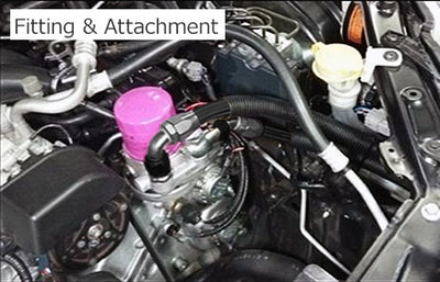 HKS S-Type Black Oil Cooler Kit for Toyota GT86 Subaru BRZ Pre-Facelift - 15004-AT111 - manufacturer reference image