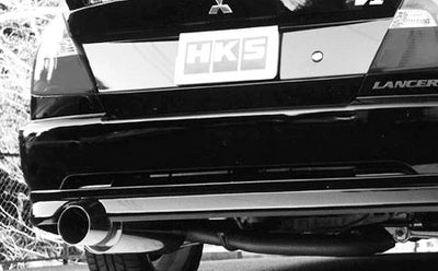 HKS Hi-Power 409 Exhaust for Mitsubishi Evo IV-VI 4G63T - 31006-AM004 - manufacturer reference image