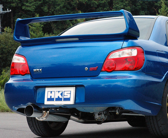 HKS Silent Hi-Power Exhaust for Subaru Impreza GDB EJ20 - 31019-AF015 - manufacturer reference image