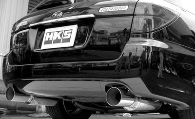 HKS Silent Hi-Power Exhaust for Subaru Legacy BP5 EJ20 - 31019-AF019 - manufacturer reference image