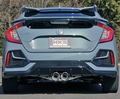HKS Hi-Power Spec-L II Exhaust for Honda Civic FK7 - 31019-AH108 - manufacturer reference image