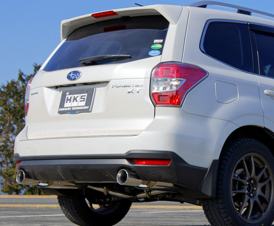 HKS Legamax Premium Exhaust for Subaru Forester SJG FA20 - 31021-AF023 - manufacturer reference image