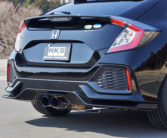 HKS Legamax Premium Exhaust for Honda Civic FK7 Hatchback - 31021-AH004 - manufacturer reference image
