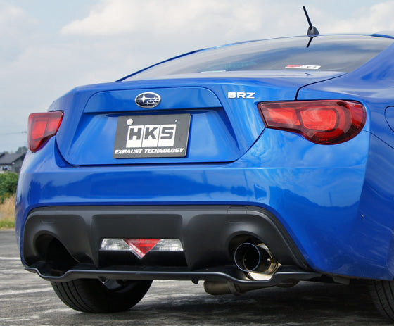 HKS Hi-Power Single Exhaust for Toyota GT86 Subaru BRZ - 32016-BT002 - manufacturer reference image