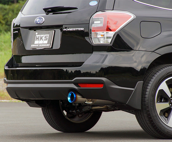 HKS Legamax Premium Exhaust for Subaru Forester SJ5 FB20 - 32018-AF015 - manufacturer reference image