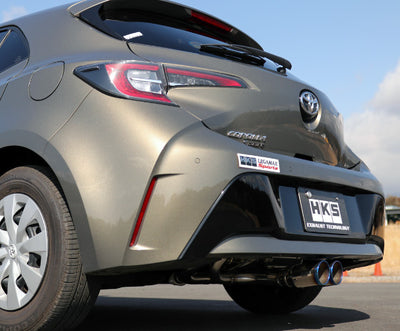 HKS Legamax Sport Exhaust for Toyota Corolla Sport - 32018-AT061 - manufacturer reference image