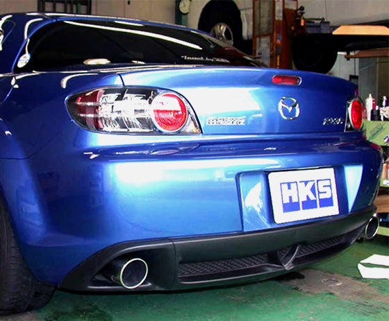 HKS Legamax Stainless Exhaust for Mazda RX-8 - 32018-AZ002 - manufacturer reference image