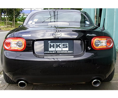 HKS Legamax Premium Rear Exhaust for Mazda MX-5 - 32018-AZ009 - manufacturer reference image