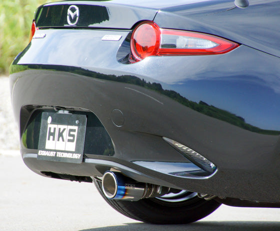 HKS Legamax Sports Exhaust for Mazda MX-5 ND - 32018-AZ011 - manufacturer reference image