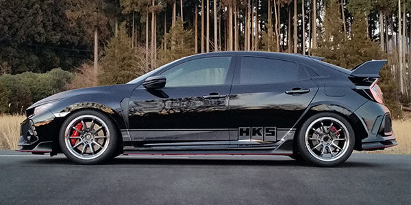 HKS HIPERMAX MAX IV SP Coilovers Honda Civic Type R (FK8) 80250-AH003C — vehicle installation