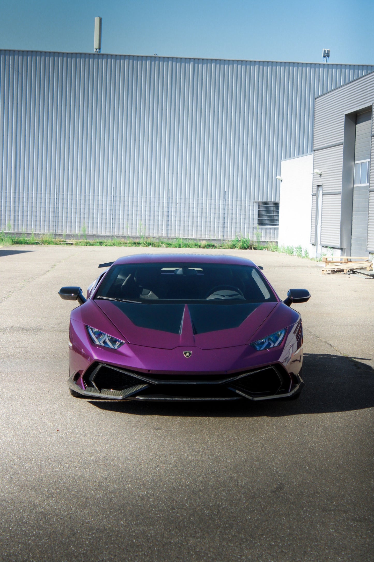 ZACOE Front Lip (Version 1) Carbon Fiber - Lamborghini Huracan LP610-4