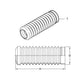 Öhlins 10216-01 dust boot technical drawing — style illustration, not photograph