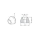 Öhlins 24630-01 Bump Stop 31 mm — component-style technical drawing