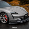 ZACOE Front Lip Set Carbon Fiber - Porsche Taycan RWD/ 4WD