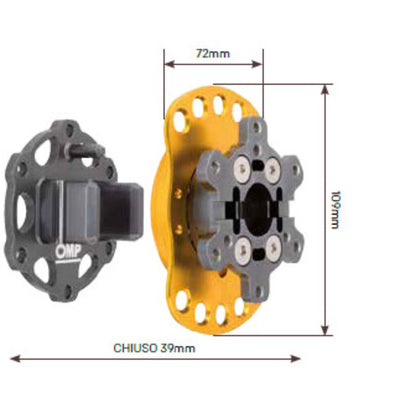 OMP quick release hub to be welded