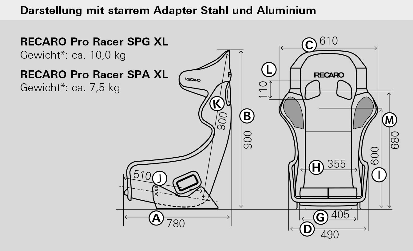 RECARO Pro Racer SPG XL