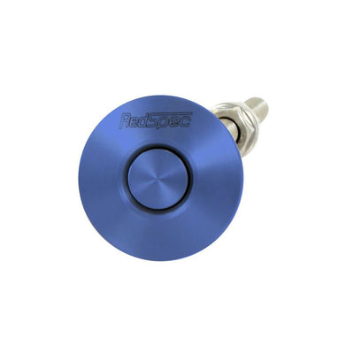 "STOCK FINDS" REDSPEC Push Clip Quick Release - Blue