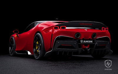 ZACOE Rear Diffuser Carbon Fiber - Ferrari SF90 Stradale