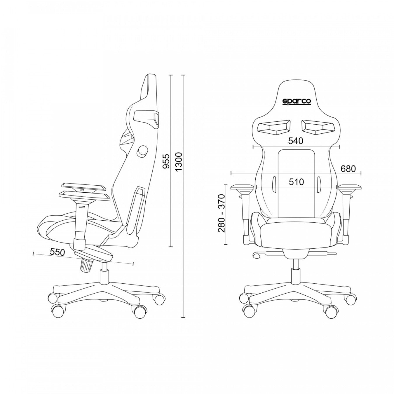 SPARCO GAMING Sint Office Chair