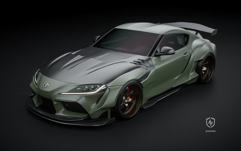 ZACOE Widebody Kit Carbon Fiber - Toyota Supra Mk5 A90/ A91