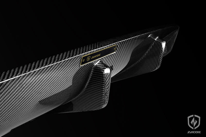 ZACOE Rear Wing Carbon Fiber - Porsche Taycan RWD/ 4WD