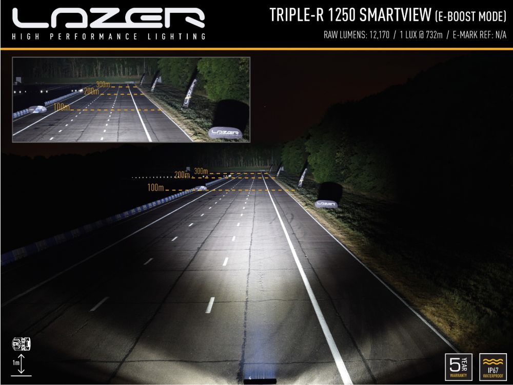 LAZER Triple-R 1250 Smartview