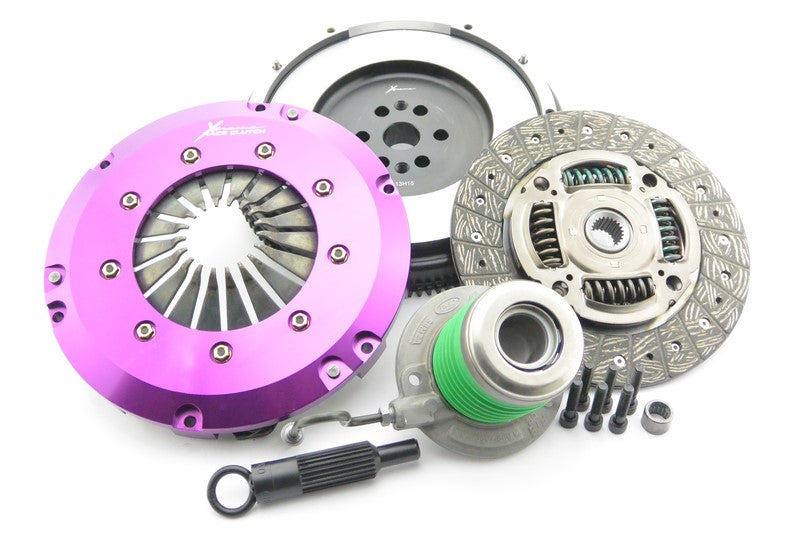 Xtreme Clutch Stage 1 Sprung Organic Clutch Kit Ford Mustang 2.3 EcoBoost with Flywheel and CSC KFD24682-1A