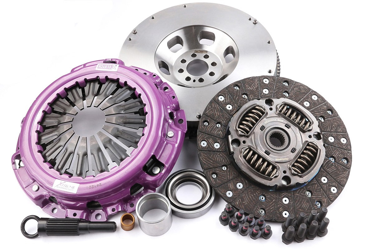 Xtreme Clutch 250mm Sprung Organic Clutch Kit Nissan Z 3.0 with Flywheel KNI25530-1A