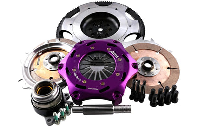 Xtreme Clutch 184mm Rigid Ceramic Twin Plate Clutch Kit Toyota GR Yaris / GR Corolla with Flywheel and CSC KTY18628-2E