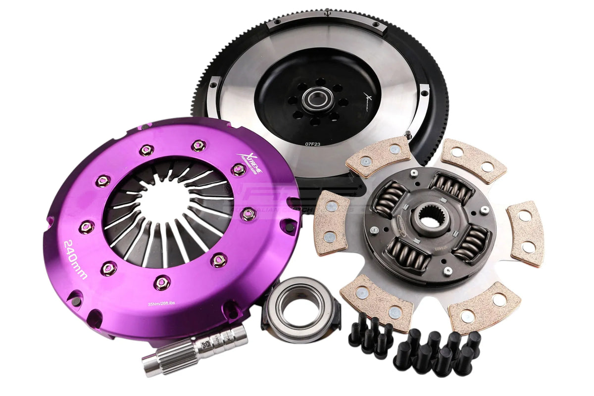 Xtreme Clutch 240mm Sprung Ceramic Clutch Kit Honda Civic Type R FK2 / FK8 / FL5 with Flywheel KHN24537-1R