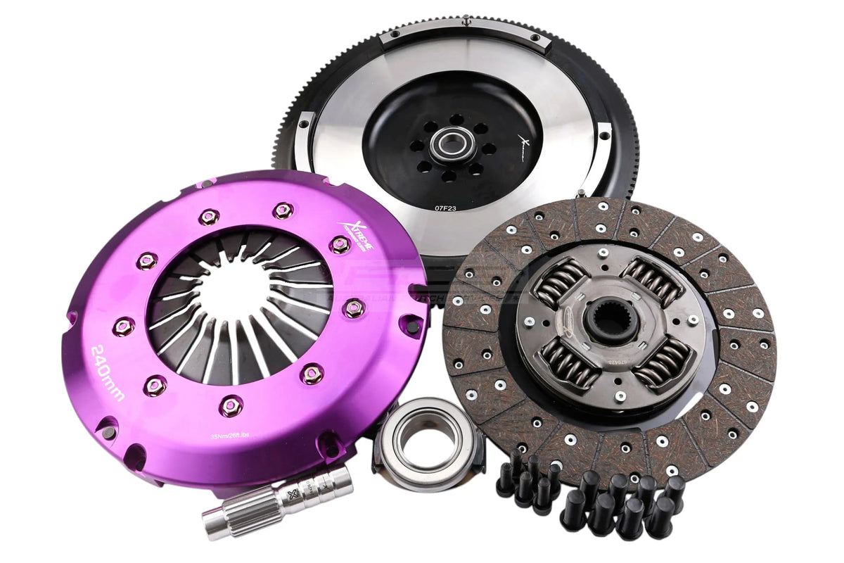 Xtreme Clutch 240mm Sprung Organic Clutch Kit Honda Civic Type R FK2 / FK8 / FL5 with Flywheel KHN24537-1A
