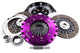 Xtreme Clutch 230mm Rigid Organic Twin Plate Clutch Kit Nissan 300ZX Z32 Twin Turbo with Flywheel KNI23538-2G
