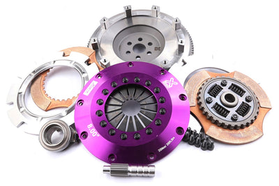 Xtreme Clutch 200mm Sprung Ceramic Twin Plate Clutch Kit Mazda 323 / Familia BG 1.8 Turbo 4WD with Flywheel KFD20523-2B