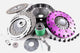 Xtreme Clutch 230mm Rigid Organic Twin Plate Clutch Kit Chevrolet Camaro LT4 6.2 with Flywheel and CSC KCR23636-2G