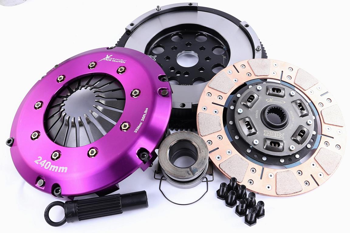 Xtreme Clutch 240mm Cushioned Ceramic Clutch Kit Lotus Evora / Exige 3.5 with Flywheel KLT24530-1C