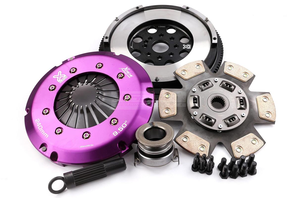 Xtreme Clutch 240mm Sprung Ceramic Clutch Kit Lotus Evora / Exige 3.5 with Flywheel KLT24530-1B
