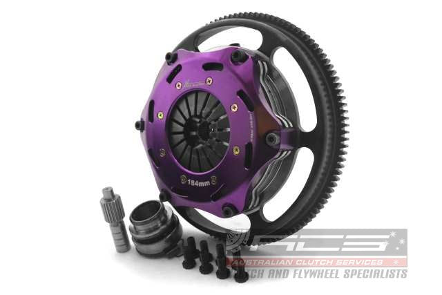 Xtreme Clutch 184mm Rigid Ceramic Twin Plate Clutch Kit Lotus Evora / Exige 3.5 with Flywheel KLT18530-2E
