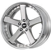 Work Back Label Zeast BST2 19-inch Brushed, deep concave