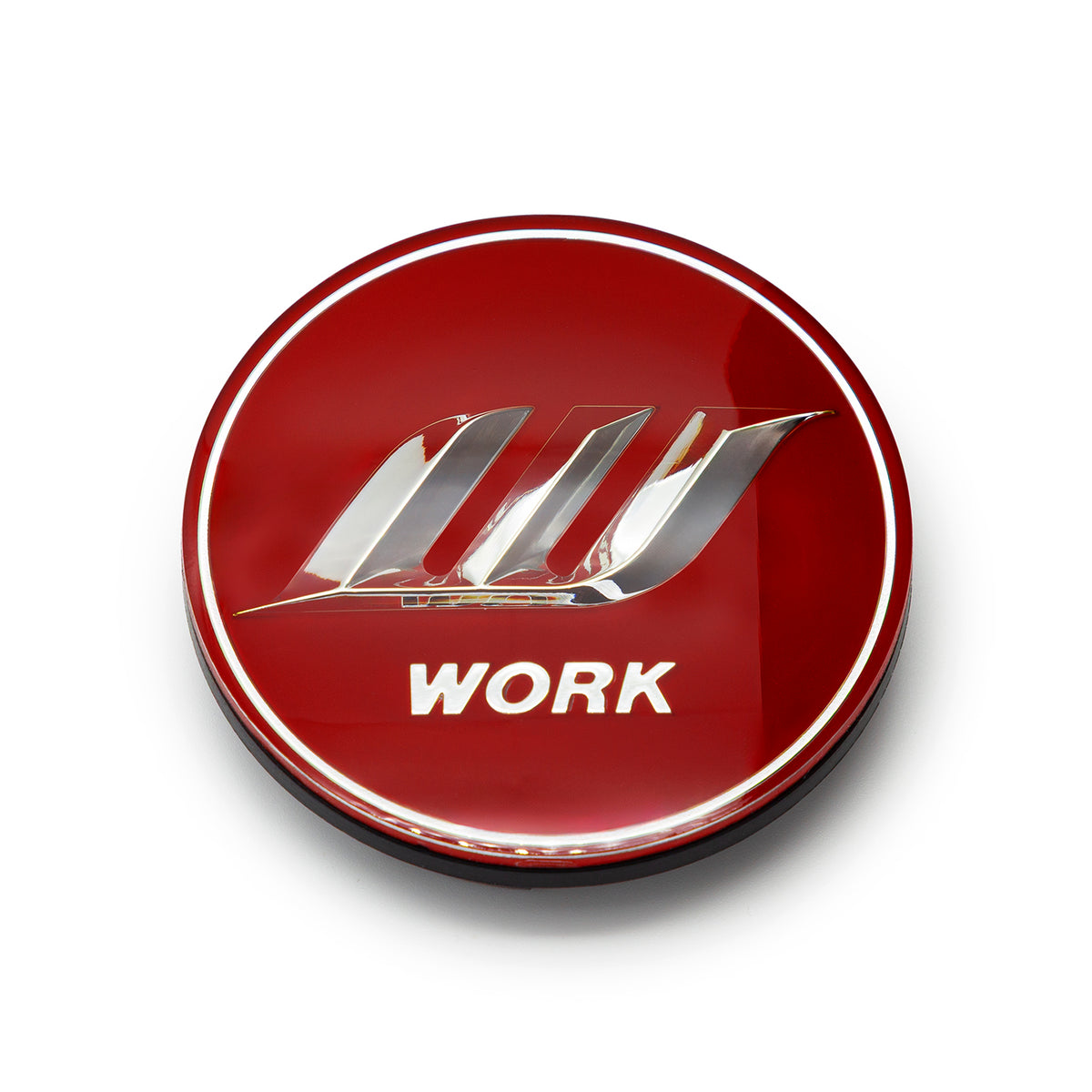 Work W Emblem Small Base Centre Cap - Red - 120208