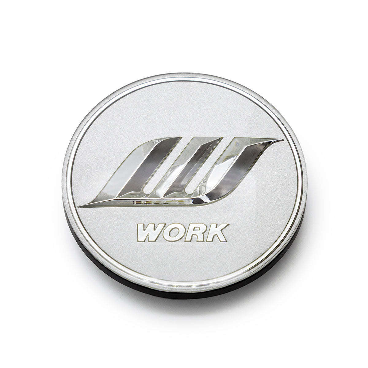 Work W Emblem Small Base Centre Cap - Silver - 120295