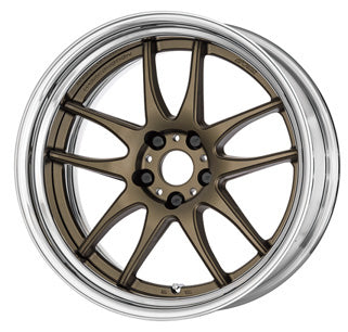 Work Emotion CR 2P — Ashed Titanium (AHG), 19-inch Step rim