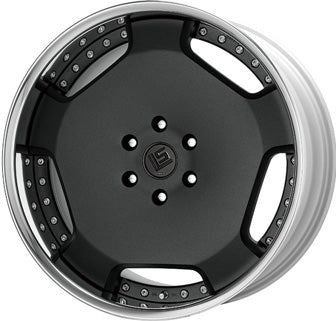 Work LS Adamas — Black Anodized (SKB), 22-inch, optional black center cap