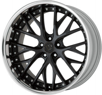 Work LS Vajra — Black Anodized (SKB), 21-inch, optional black center cap