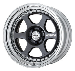 Work Meister L1 3P — Matte Carbon (MGM), 18-inch, optional center cap