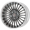 Work Schwert Glason — Brilliant Silver Black (BSB), 21-inch