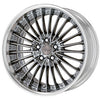 Work Schwert Glason — Brilliant Silver Black (BSB), 19-inch