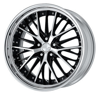 Work Schwert SG2 — Black Cut Clear (BP), 20-inch Step rim